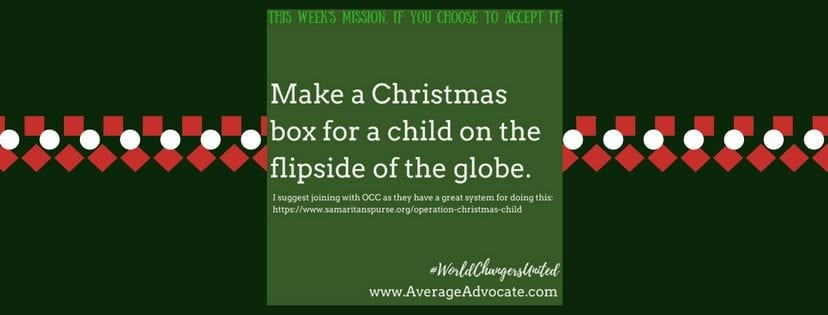 Should We Participate in Operation Christmas Child? - The Average Advocate